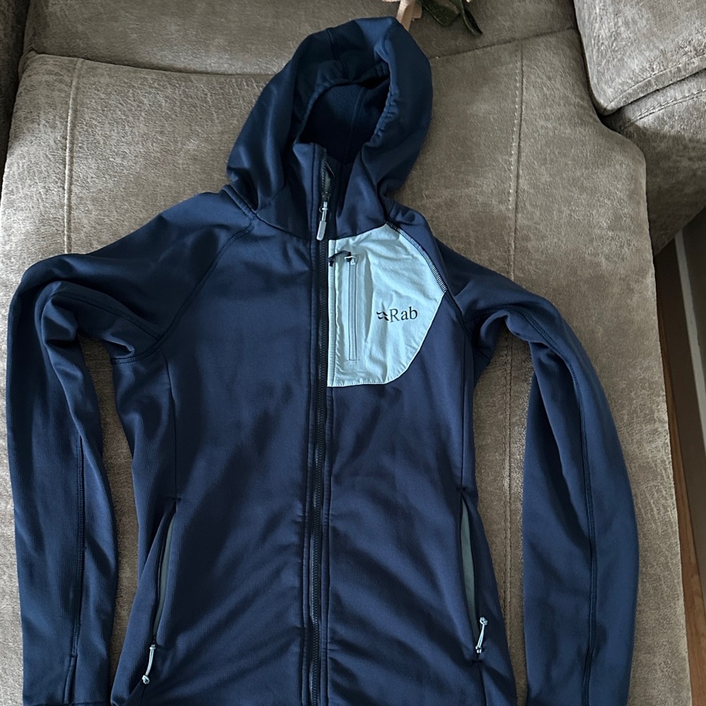 Women’s RAB Blue Hooded Jacket